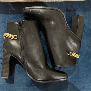 Black Heeled Booties
